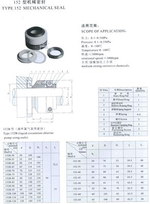 152型机械密封